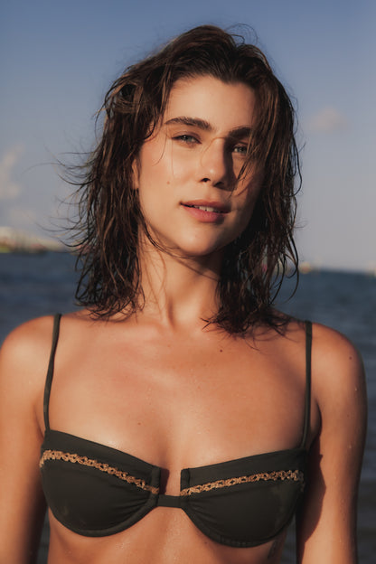 SALINA TOP OLIVE